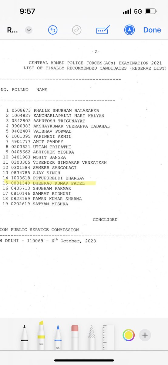 UPSC CAPF (AC) 2021 Exam! 

Cleared it! Perseverance, dedication and hard work! This is a live example of how you rise after successive setbacks. You just need unshakable faith in you to honour your failures. Failures are your gem they make your journey interesting and inspiring