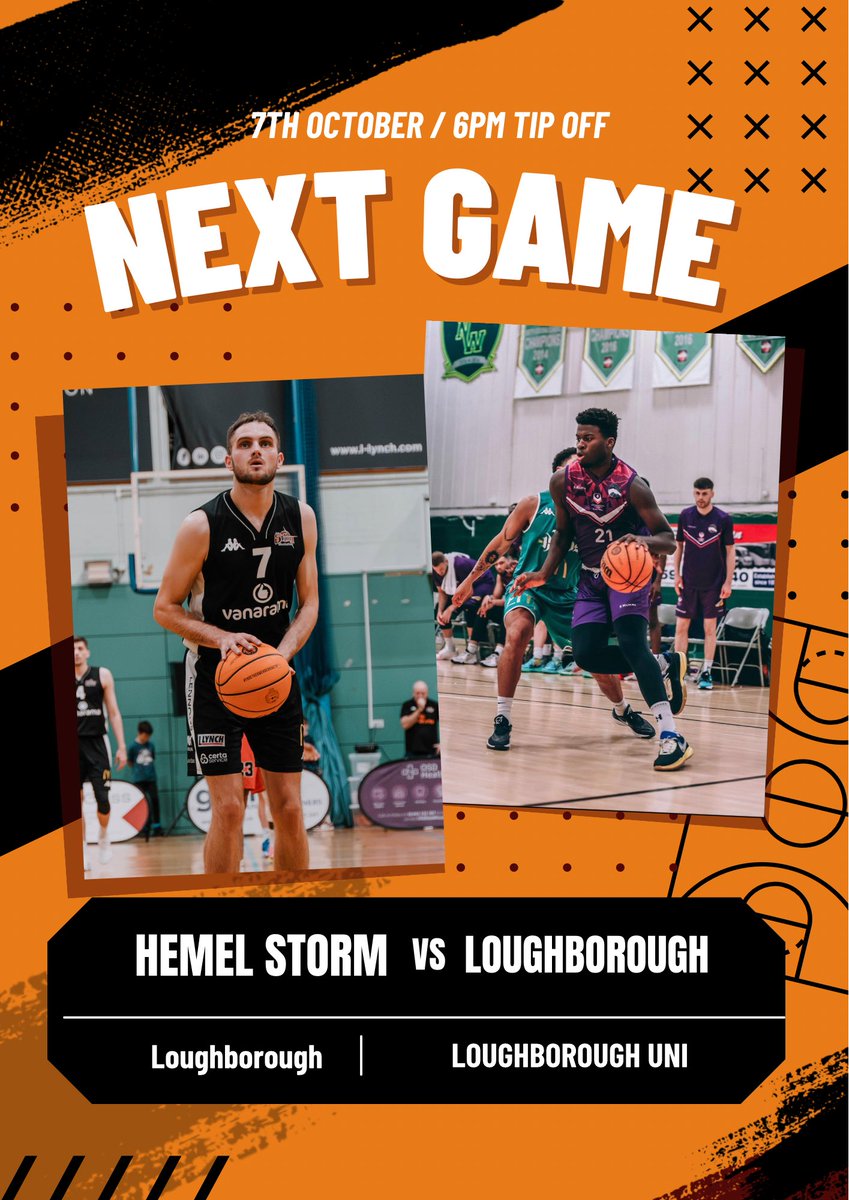 Tomorrow we begin our league defence away to <a href="/lborobasketball/">Loughborough Basketball</a>. Following a successful start to the season in the KitKing Trophy attention switches to the league with a 6pm tip. 

We are travelling up for the game, who will be joining us??

Hemel storm 📸 by <a href="/tgd/">tgd</a>.visuals