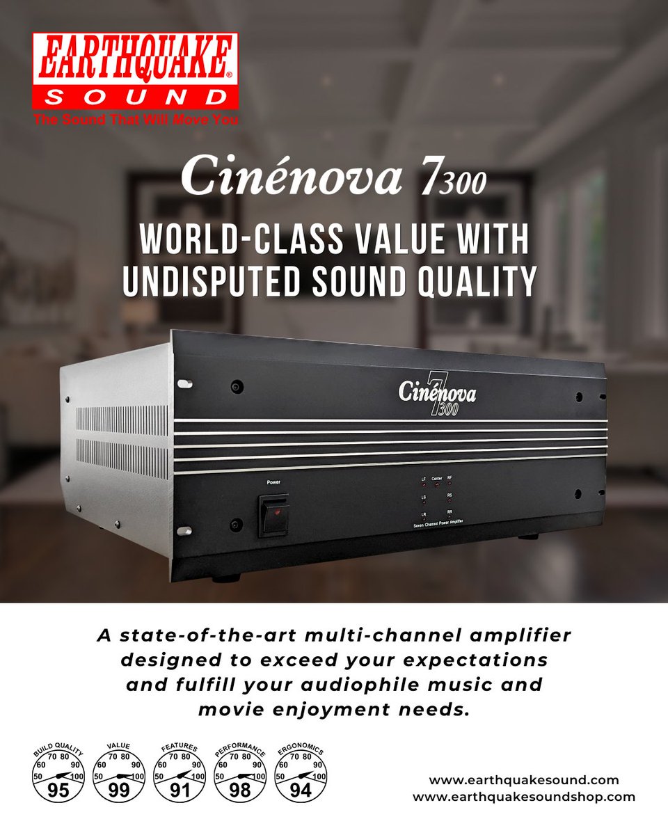 Earthquake Sound Corp. tweet media