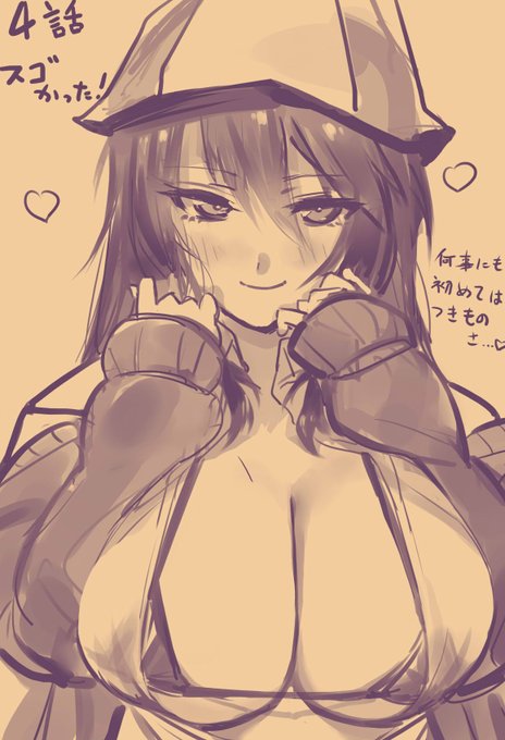 ガルパン最終章4話みたのでミカさん描きました 