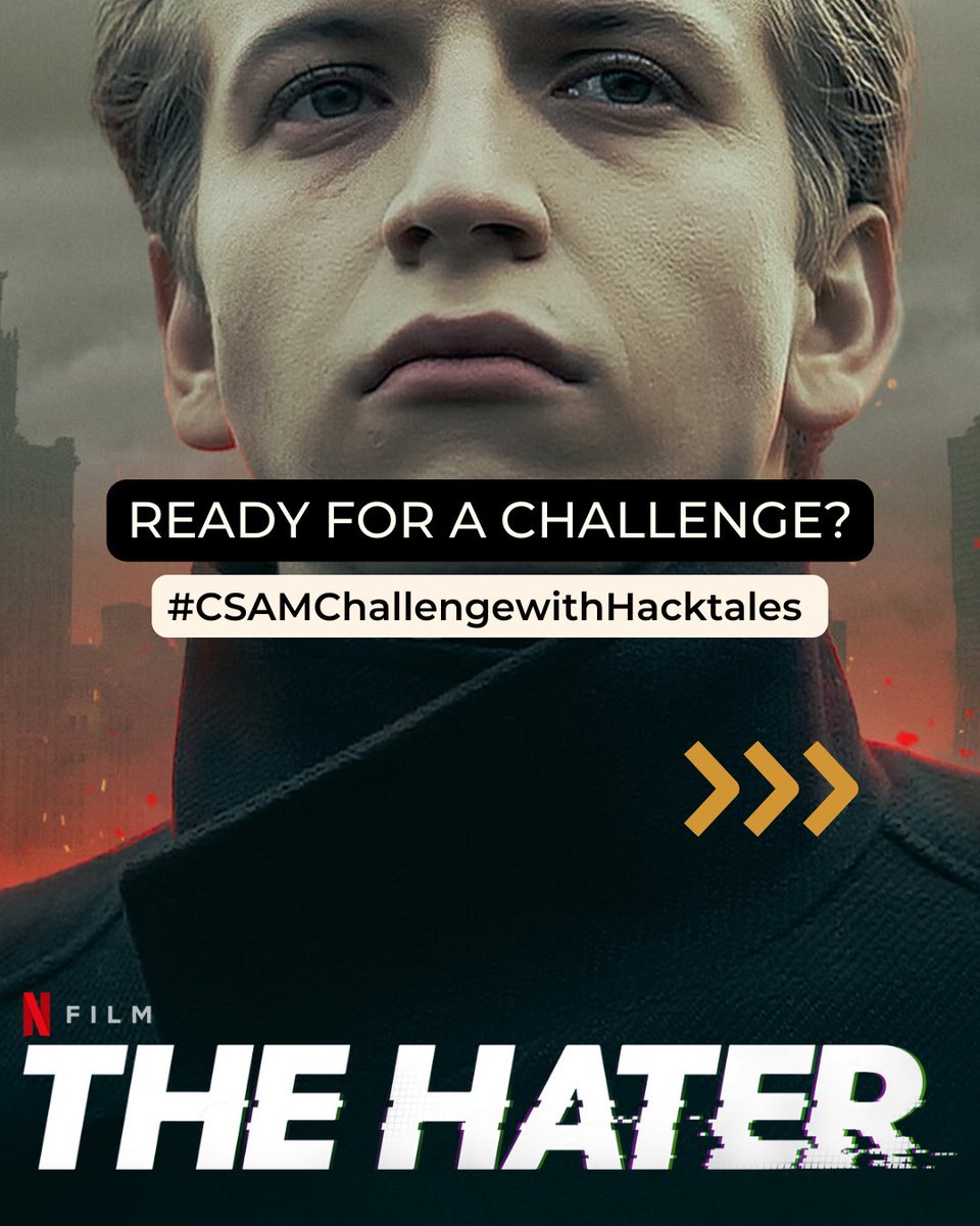 Hacktales_'s tweet image. In honour of #CybersecurityAwarenessMonth2023, 
Hacktales will be hosting #CSAMChallengewithHacktales - A social engineering movie challenge where you stand the chance to win amazing prizes.