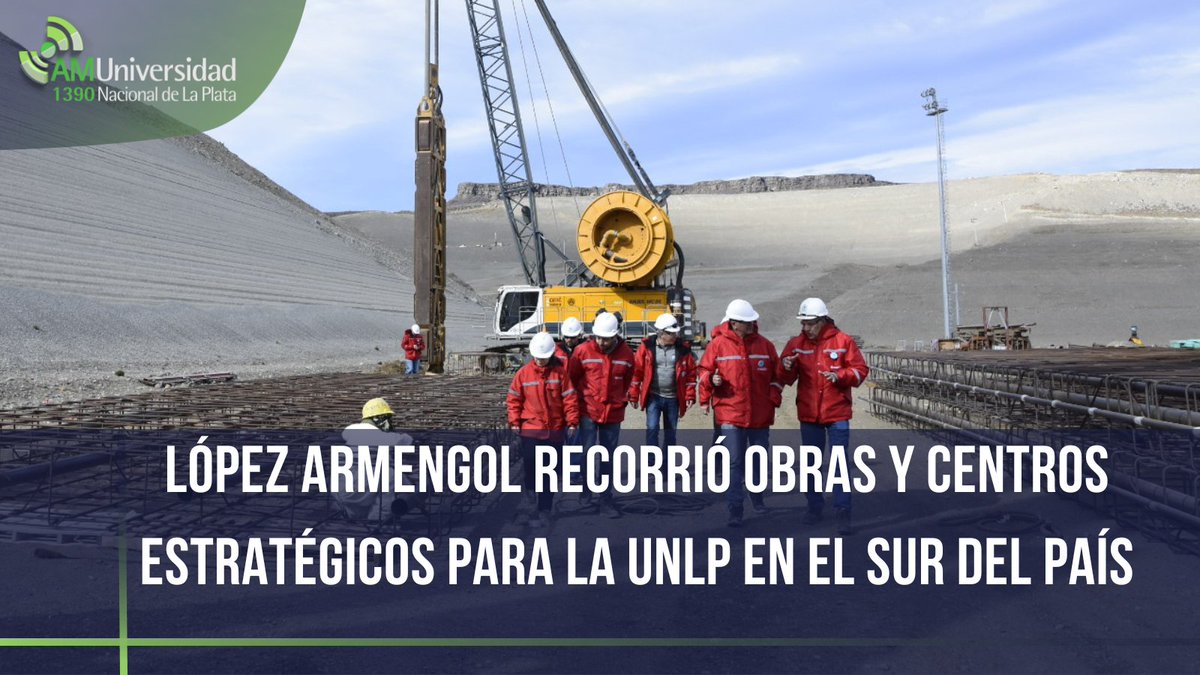 López Armengol recorrió obras y centros estratégicos para la UNLP en el Sur del país
🎧La entrevista : n9.cl/2rujcn
<a href="/universidata/">#𝗖𝗼𝗻𝘁𝗮𝗰𝘁𝗼𝗨𝗻𝗶𝘃𝗲𝗿𝘀𝗶𝘁𝗮𝗿𝗶𝗼</a>