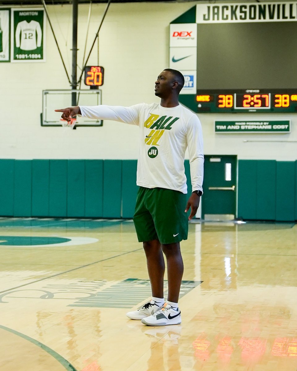 JAX_MBB's tweet photo. Shoutout to our staff on #NationalCoachesDay 

These guys are big time!

#JUPhinsUp x #TRUE https://t.co/dLh2aVSbJV