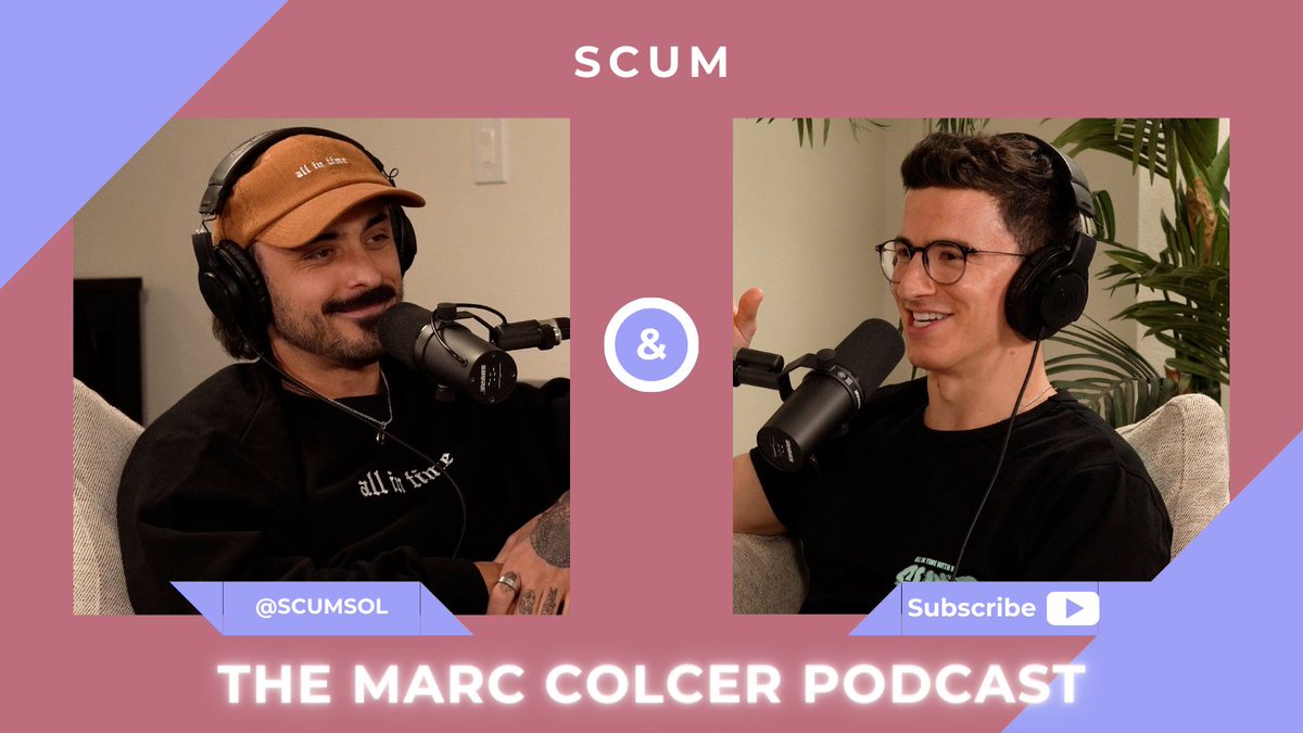 NEW PODCAST IS LIVE!

<a href="/SCUMSOL/">SCUM</a> of @MySlimes_ &amp; @allintime_

We talk about...    

👉 What inspires his art 
👉 How he found success in the 1/1 scene
👉 @MySlimes_ &amp; @allintime_
👉 BTS of working on DeadGods/<a href="/y00tsNFT/">y00ts</a> &amp; more  

YouTube -> youtu.be/R138P9GpJaU 

Brought to you