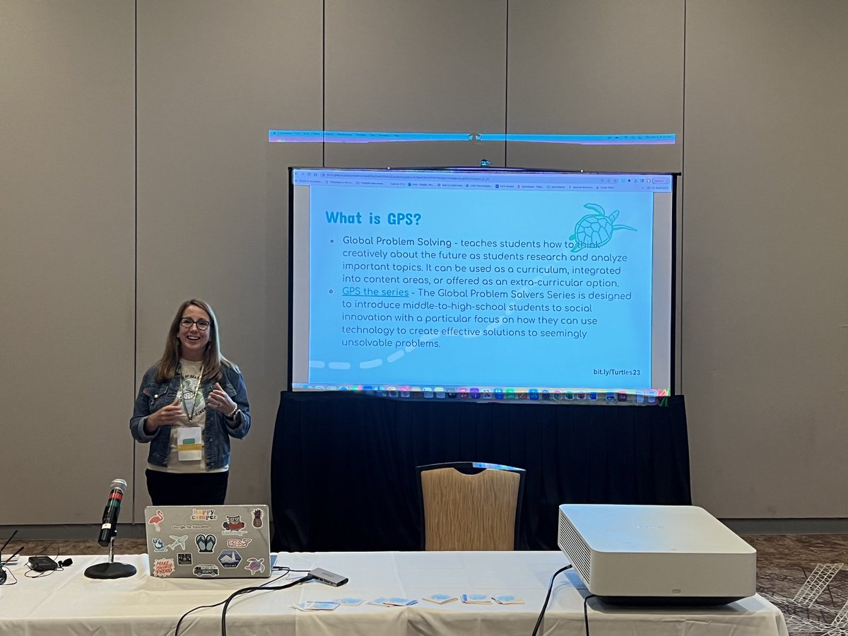 🌍📚 Honored to present at NCSLMA Conference on Global Problem Solving!

I'm excited to share insights on integrating global problem-solving skills into libraries and classrooms.
Let's empower students to be global citizens! Reach out for more info. 💬 #NCSLMAConference #GlobalEd