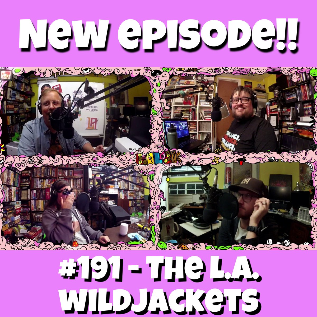LOLJKpodcast's tweet image. New Episode!!
#191 - The LA Wildjackets

We’re talkin’ about—
Hocus Pocus
Shaqtober 
The MARIKO AOKI effect
Big Silicone Babies
Gift Time
LOLJK Board Game
Big XFL News
Therapy Alligator 
“Ooooh, there it is.”

yestomtoday.com