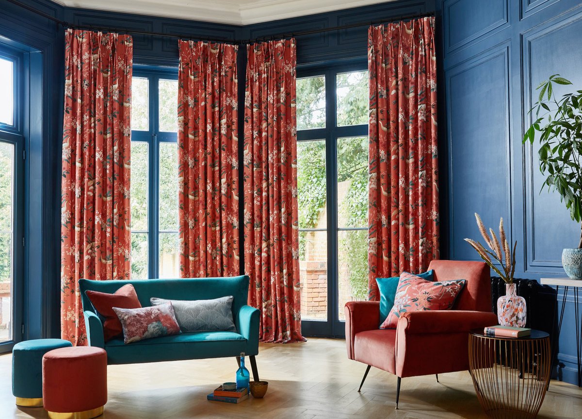 GS_INTERIORS's tweet photo. New!  Jasmine fabrics by Prestigious Textiles available online &amp; in  store, also available as handmade curtains, roman blinds and cushions.
https://t.co/kiGyLIY4zt https://t.co/udo2430kHz