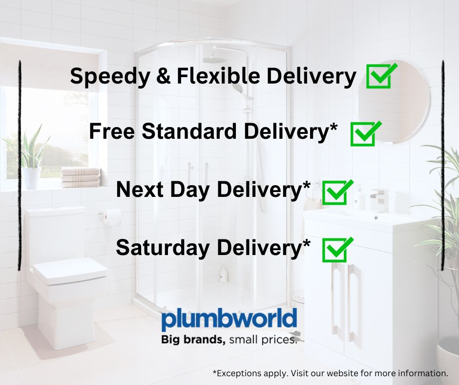 We understand that quick and easy delivery options are essential 🚚

That's why we offer not only free standard delivery but next day and Saturday delivery options too!

Click to view our full choice of delivery options 
➡️ bit.ly/3Q04Rl5