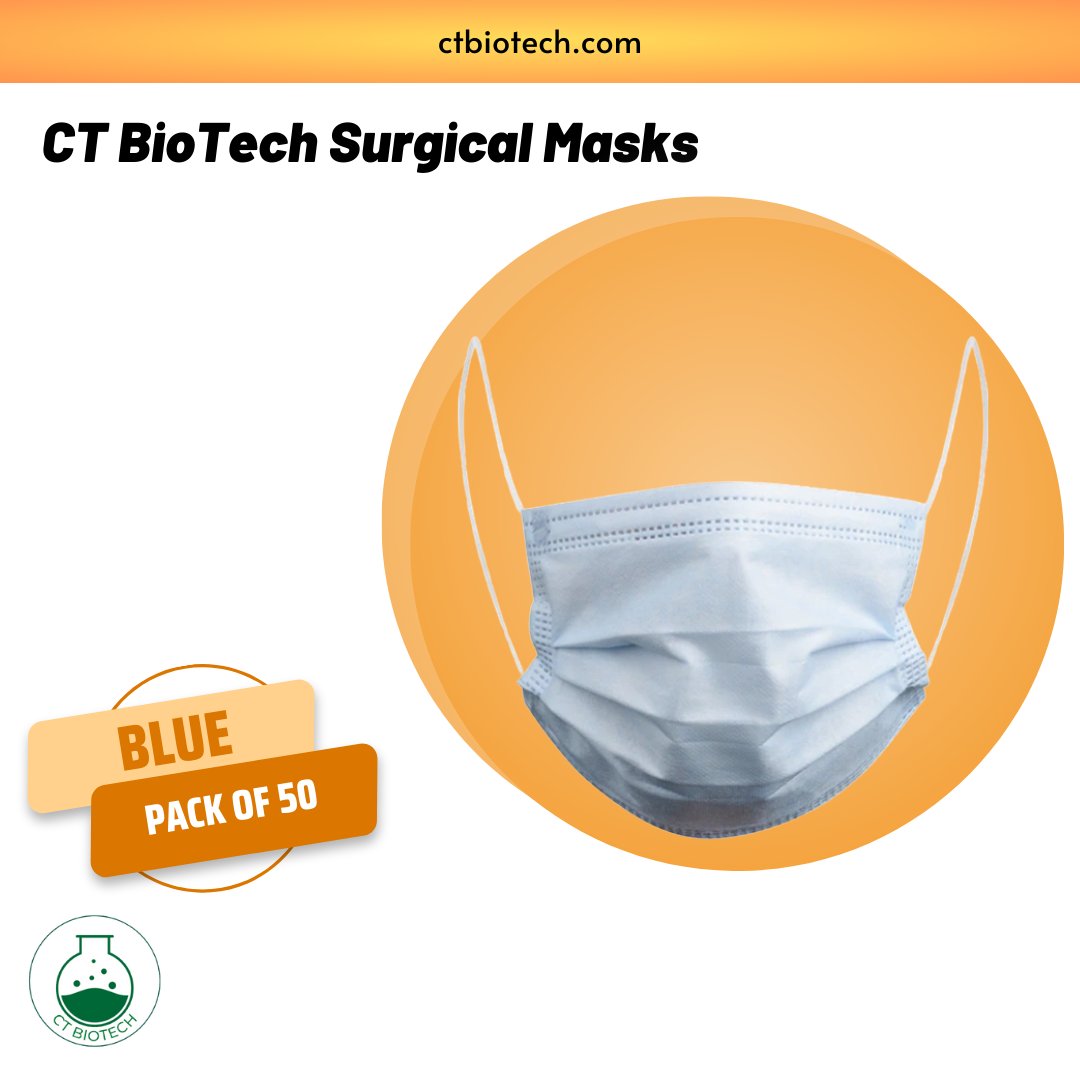 😷😷 #CTBioTech #surgicalmask is one of the most inexpensive masks nationwide with optimum #meltblown protection. Order now on ctbiotech.com. . . . #PPE #mask #facemask