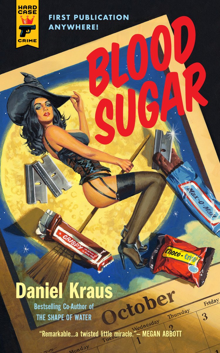 My weirdest (and practically my favorite) book, BLOOD SUGAR, is *this close* to earning out. Can we push this thing over the edge??? The book is set on Halloween, so it's also the perfect season for it. 🍬🔪🍭☠️ bookshop.org/p/books/blood-… amazon.com/Blood-Sugar-Da…