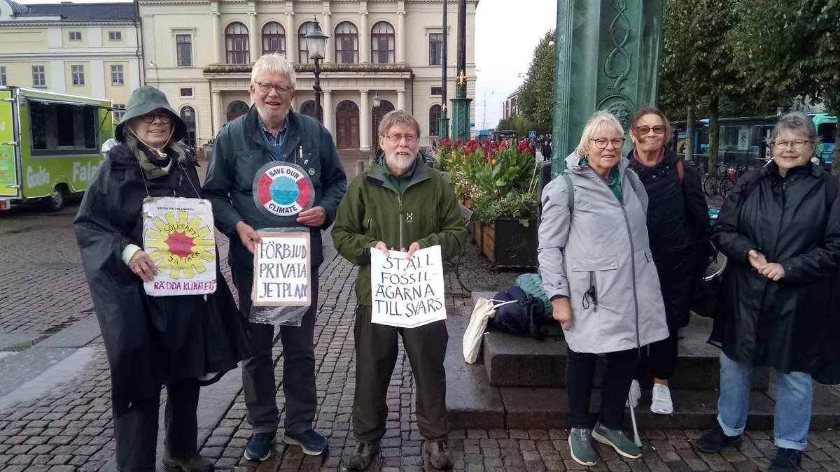 #FridaysForFuture #ClimateStrike i Göteborg den 6 oktober @FFF_goteborg