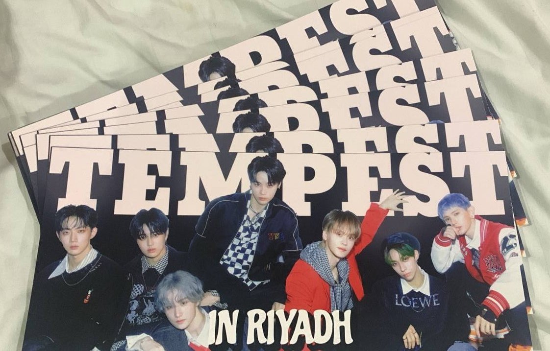 ArabTempest's tweet photo. 📢 - آيي'ز قوموا باستخدام هذه العبارة والهاشتاقات في تغريداتكم ♡

TEMPEST KCON SAUDI ARABIA 2023 #TEMPEST_IN_SAUDI_ARABIA
#تمبست_في_الرياض https://t.co/7H12Onqj6T