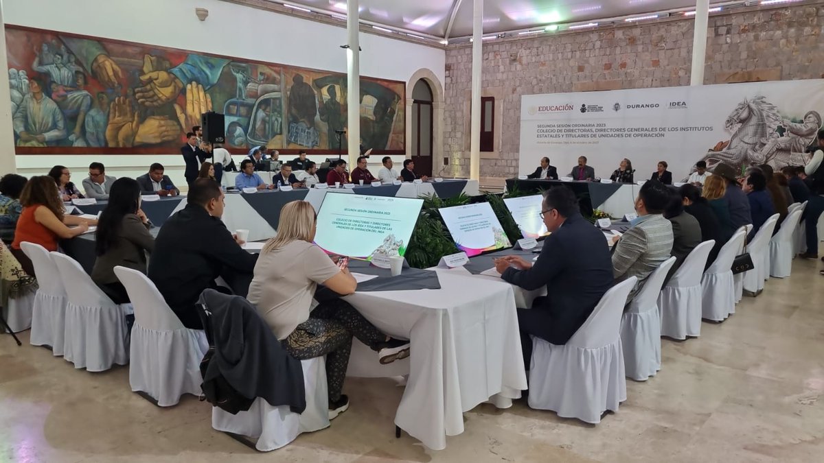 El #IEEAOaxaca es representado por nuestro director general, Rey Magaña García, participa en la "Segunda Sesión Ordinaria 2023, Colegio de Directoras, Directores Generales de los Institutos Estatales y Unidades de Operación", que se realiza en Durango. <a href="/salomonj/">Salomón Jara Cruz</a>