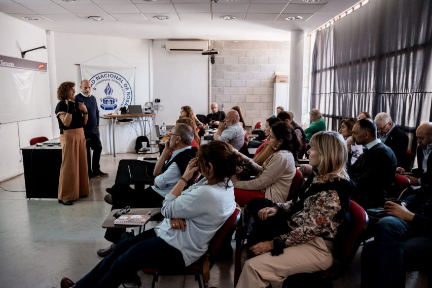 unrnvalle's tweet image. #MedicinaVeterinariaUNRN | 🥼 Segunda reunión anual del Consejo de Decanos de Veterinaria #CONADEV 

📍 Por la #UNRN asistió la directora de la Escuela de Veterinaria y Producción Agroindustrial, Dra. Belén Buglione

🔻Más info 👉unrn.edu.ar/noticias/-3499