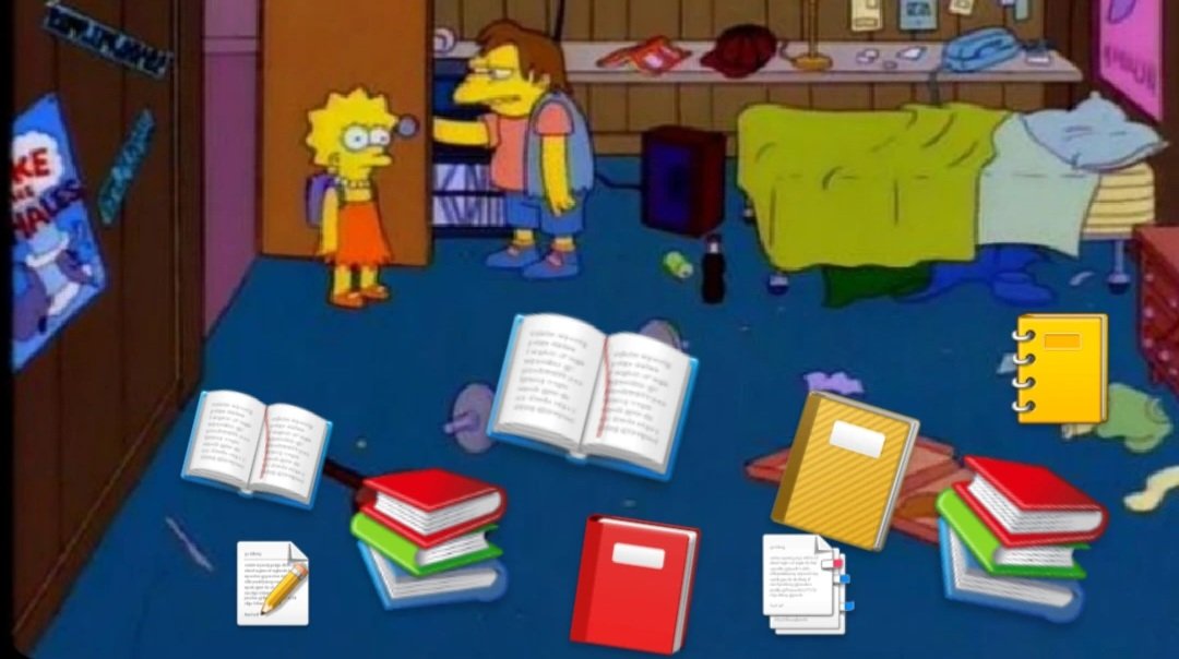 Te mentí, no vamos a dormir siesta juntos, me vas ayudar a hacer el resumen de 3 materias que no llego