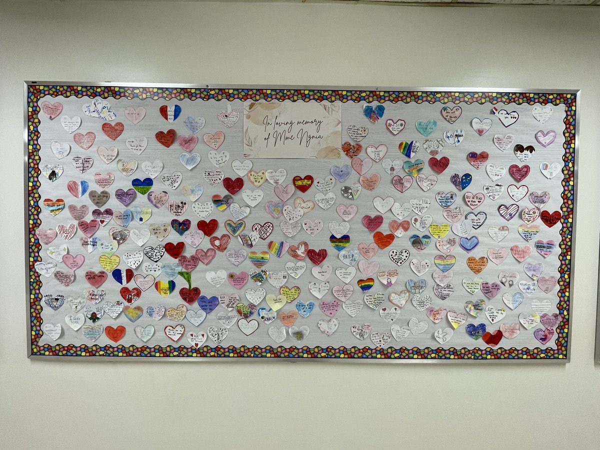 In loving memory of our amazing French teacher, Mme Ngnia 🤍 <a href="/St_JohnXX3/">St. John XXIII</a> <a href="/TCDSB/">Toronto Catholic District School Board</a>