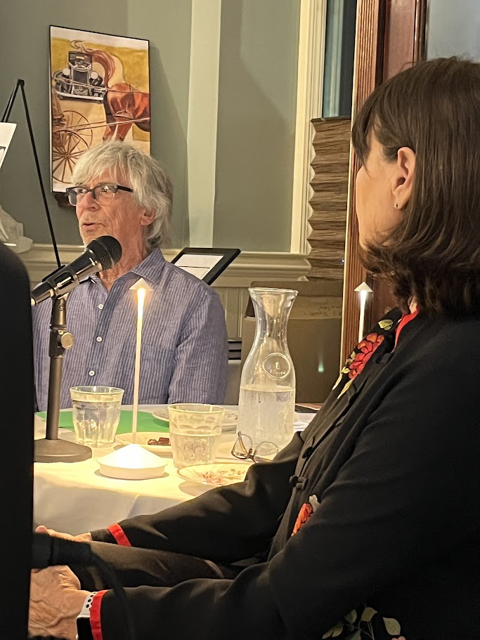 rvcpl's tweet photo. A fantastic time was had by all at last night's RVC Library Friends fundraiser at @chatnoirtea! πβ
@BobBrush47 and @MelHarris56 delighted attendees with stories from his wonderful novel, The Piazza: Stories from Piazza Santa Caterina Piccola.π
#RVCLibrary #LiveAuthorEvent https://t.co/v5EedDakxl