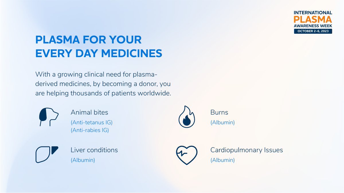 Digi_Trax's tweet photo. Did you know that by donating plasma at your local community blood center, you can make a life-changing impact? Plasma is not just important for nourishing our body's tissues, but it can also be a lifeline for patients facing critical conditions. #PlasmaDonorsSaveLives #IPAW2023 https://t.co/Giqjl0Zjbe