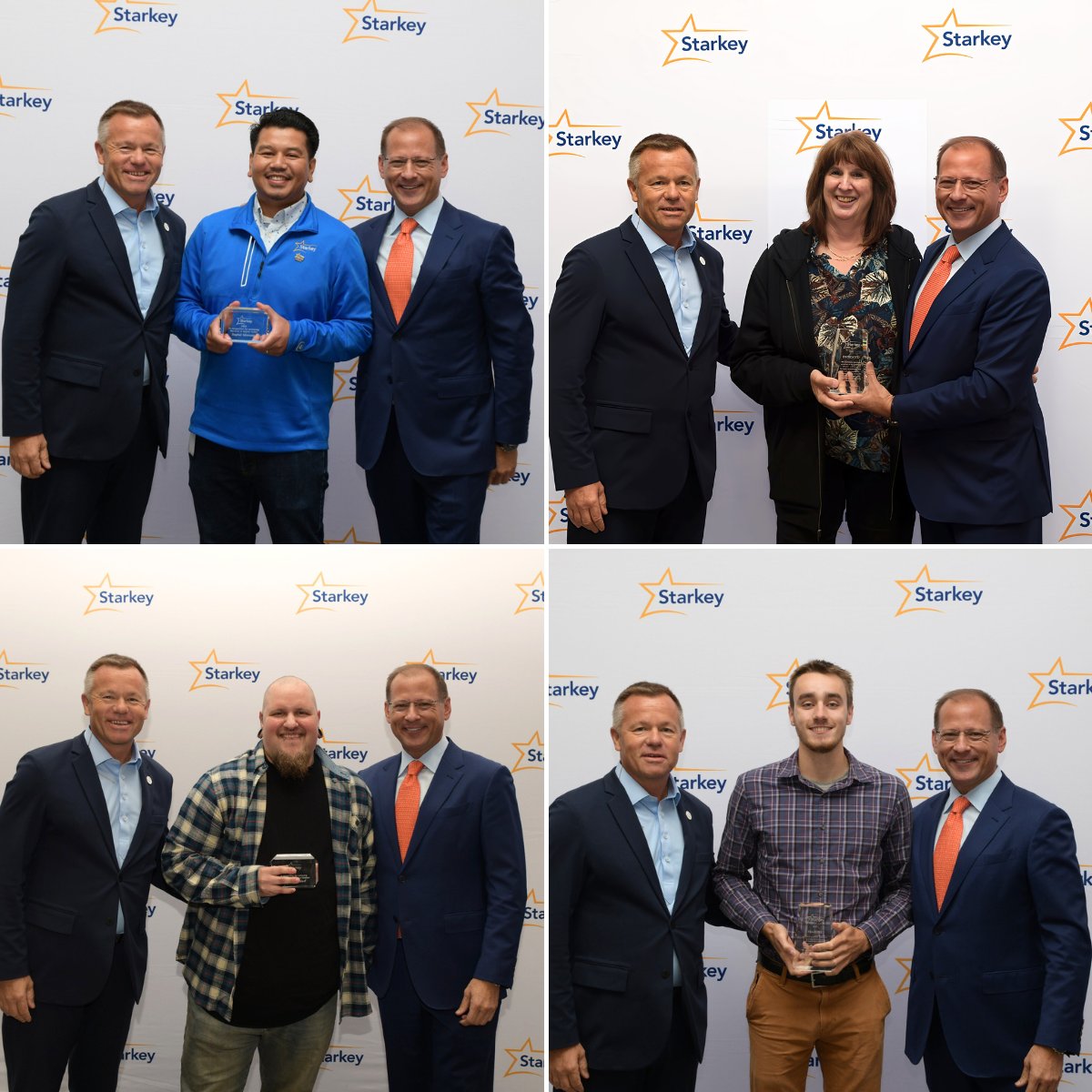 This week, we recognized members of our manufacturing team for their craftsmanship and their commitment to @starkeyhearing’s core values. These people put caring into each device Starkey creates. #NationalManufacturingDay #MFGDay23