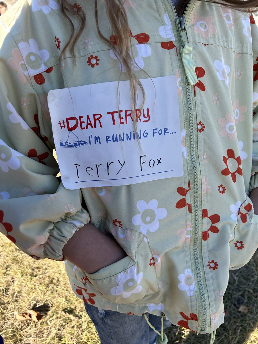 We enjoyed our Terry Fox run! <a href="/BelParkCBE/">Bel-Park School CBE</a>