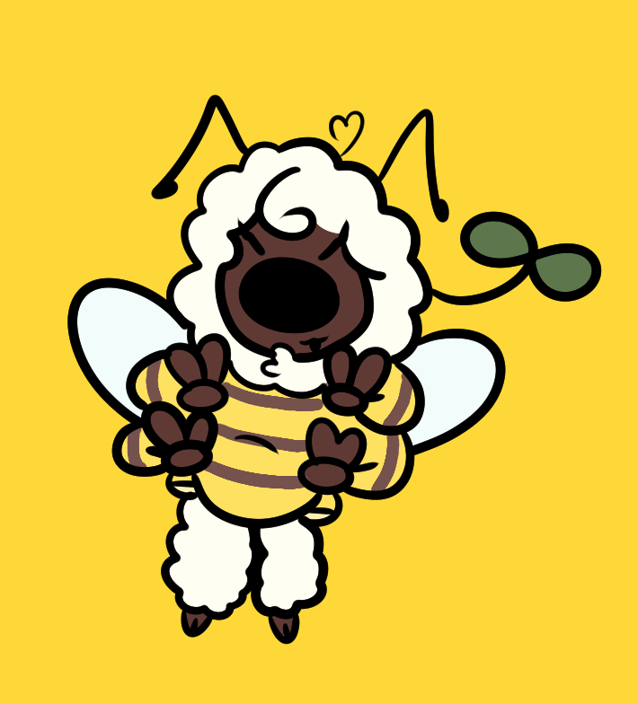 bees should look like this tbh 
FOR lupolubert on discord!!!