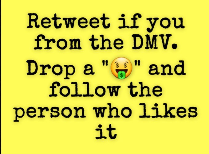 #dmv #follow #like #retweet #network https://t.co/eiKNT3DrWj<a href="/tag/dmv"class="tags">#dmv</a><a href="/tag/follow"class="tags">#follow</a><a href="/tag/like"class="tags">#like</a><a href="/tag/retweet"class="tags">#retweet</a><a href="/tag/network"class="tags">#network</a>