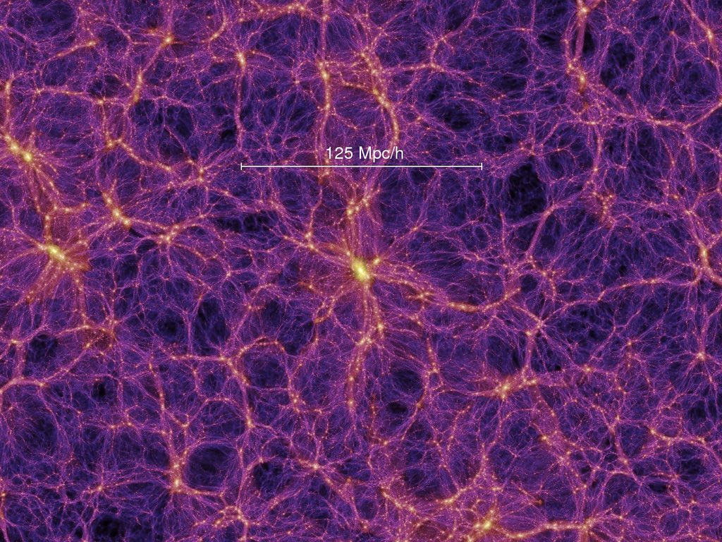 CapsnBottle2713's tweet image. Detailed glimpse of the cosmic web, the faint network of gaseous filaments that feed galaxies with new material like the rivers draining into the ocean. 3D built up image by spectroscopy,
121.5 nanometer-wavelength emission from hydrogen atoms, known as Lyman alpha.