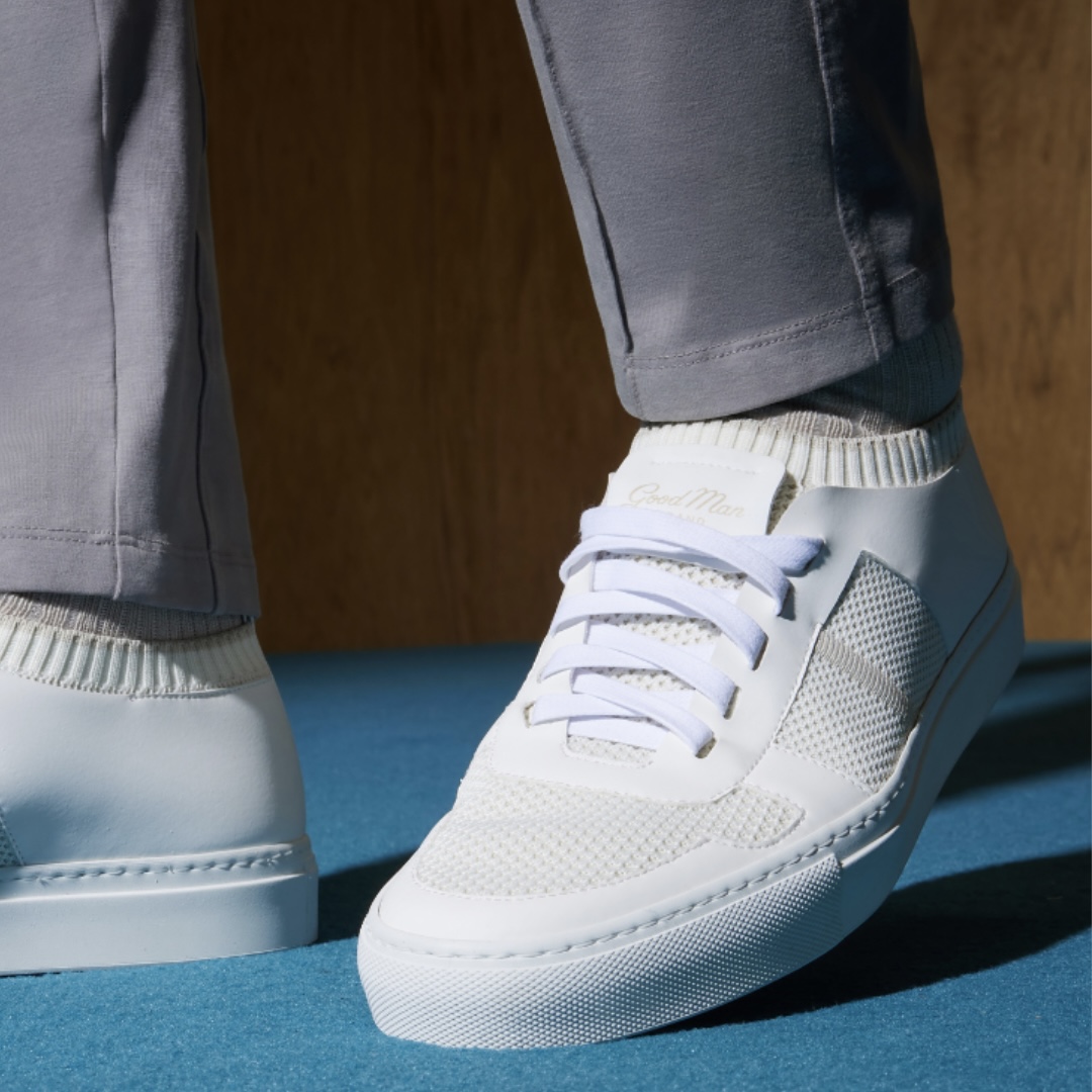 The House of LRC (@thehouseoflrc) on Twitter photo Lace up our new <a href="/GoodManBrand/">Good Man Brand</a> Stride Sneaker: sleek, sustainable and made to last.
♻️ Made with GRS-certified recycled polyester & premium leather
🌱 Each pair diverts 8 single-use bottles from landfills
☁️ Comfort-first, 100%-rubber sole
🧵 Enduring Italian craftsmanship Lace up our new <a href="/GoodManBrand/">Good Man Brand</a> Stride Sneaker: sleek, sustainable and made to last.
♻️ Made with GRS-certified recycled polyester & premium leather
🌱 Each pair diverts 8 single-use bottles from landfills
☁️ Comfort-first, 100%-rubber sole
🧵 Enduring Italian craftsmanship