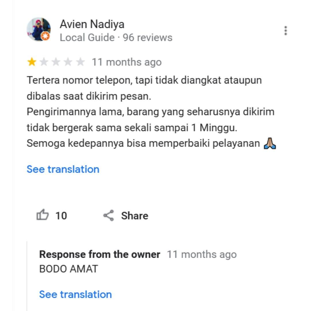 txtdarionlshop's tweet image. BODO AMATTT