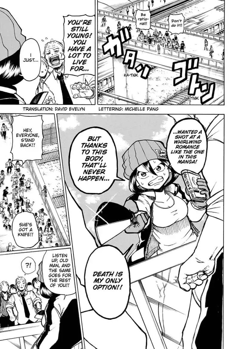 FoilRush's tweet photo. Undead Unluck Uncensored ch1 p1-4 https://t.co/A6FdIChEpe