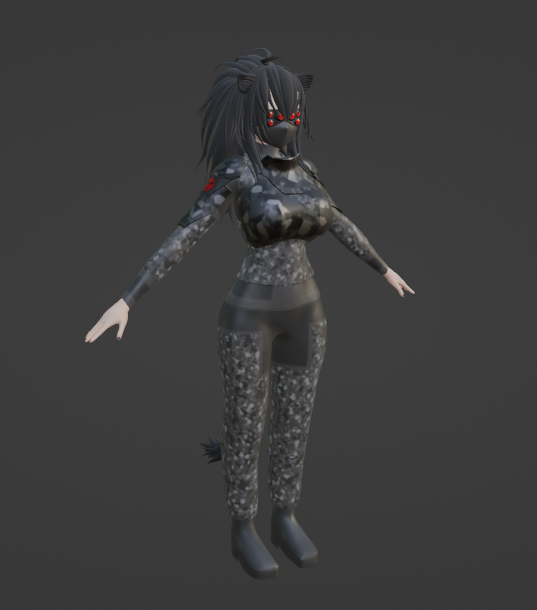snipeslow's tweet photo. Example models of what I have done for outfits and weapons. https://t.co/lriGAypAY0