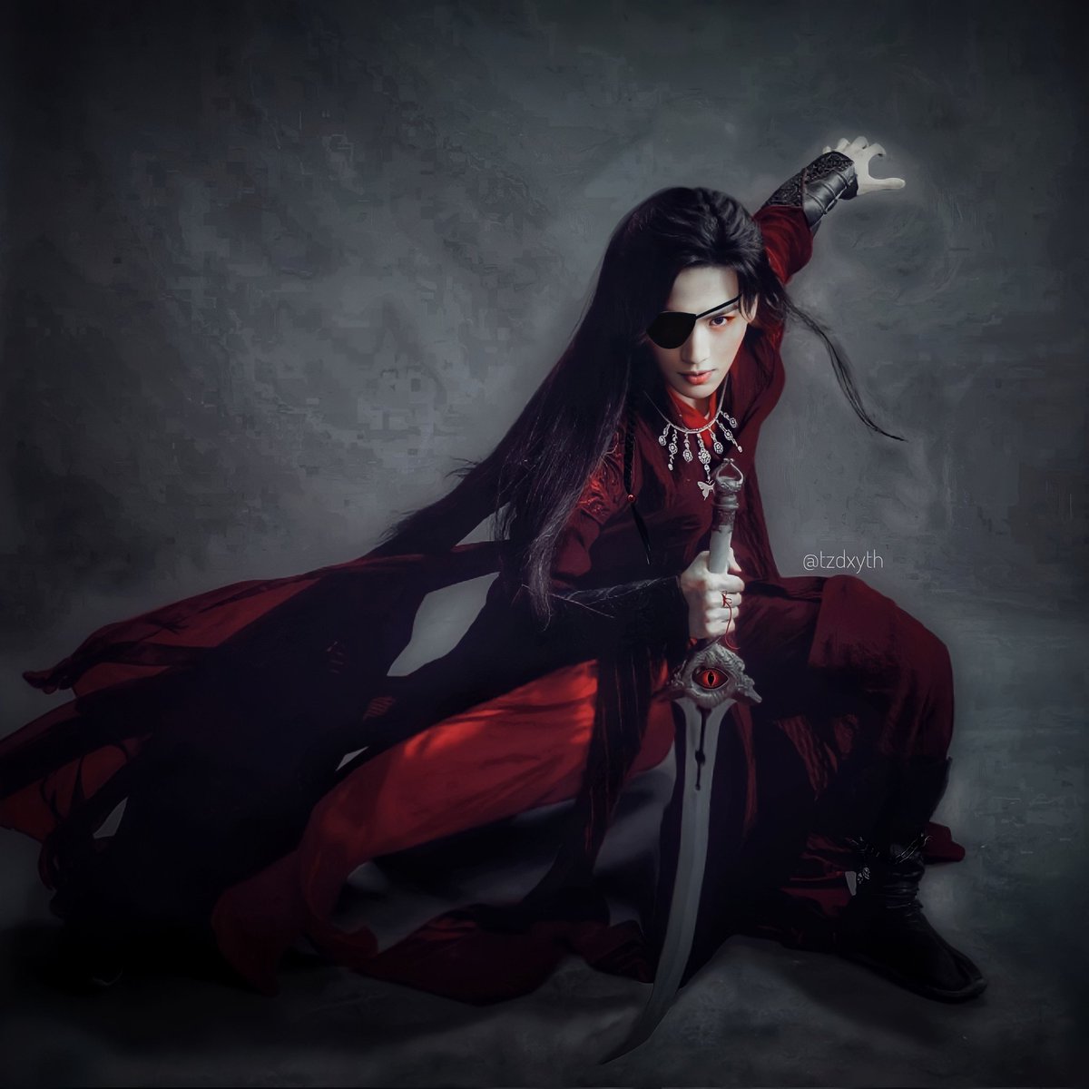 tzdxyth's tweet photo. Zhang linghe as Hua Cheng
#zhanglinghe #huacheng

gak rapi editannya😭 https://t.co/ph96COcM99