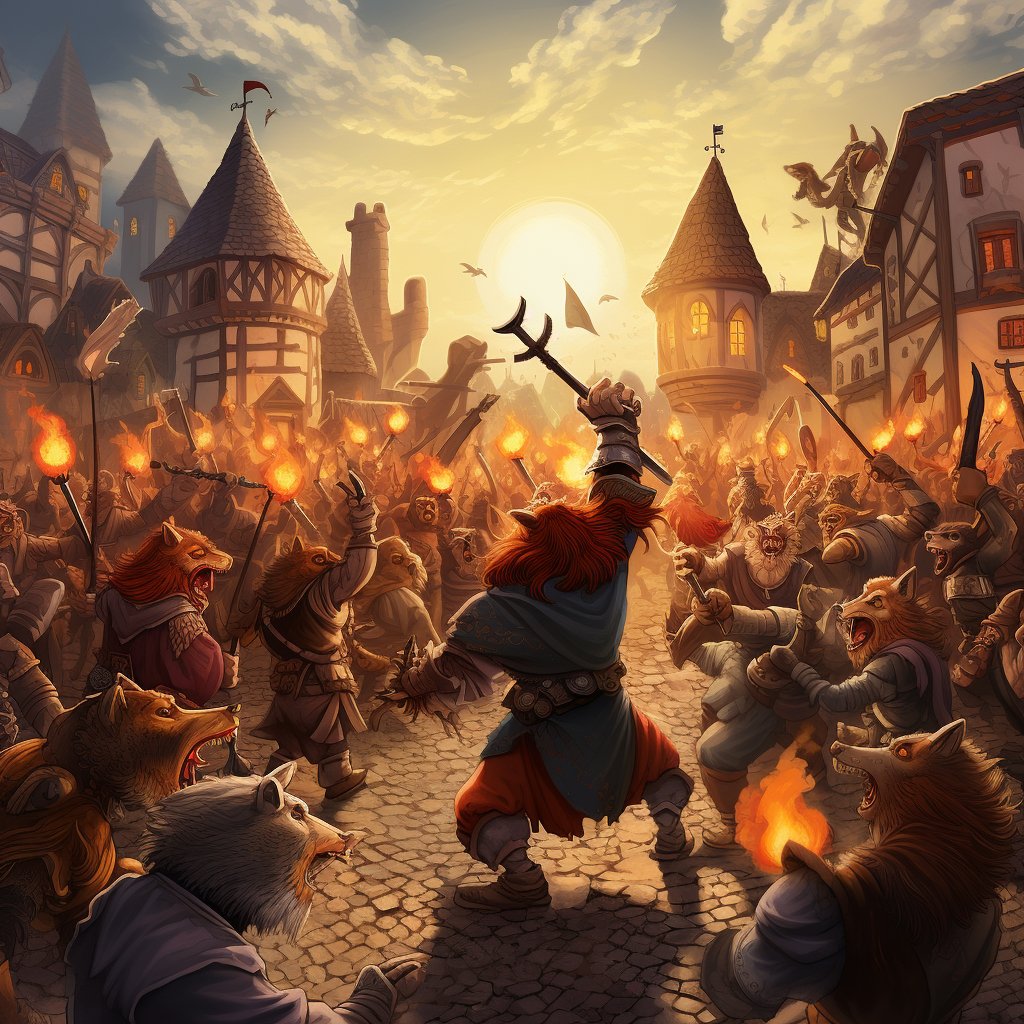 Medieval Landwolf tweet media