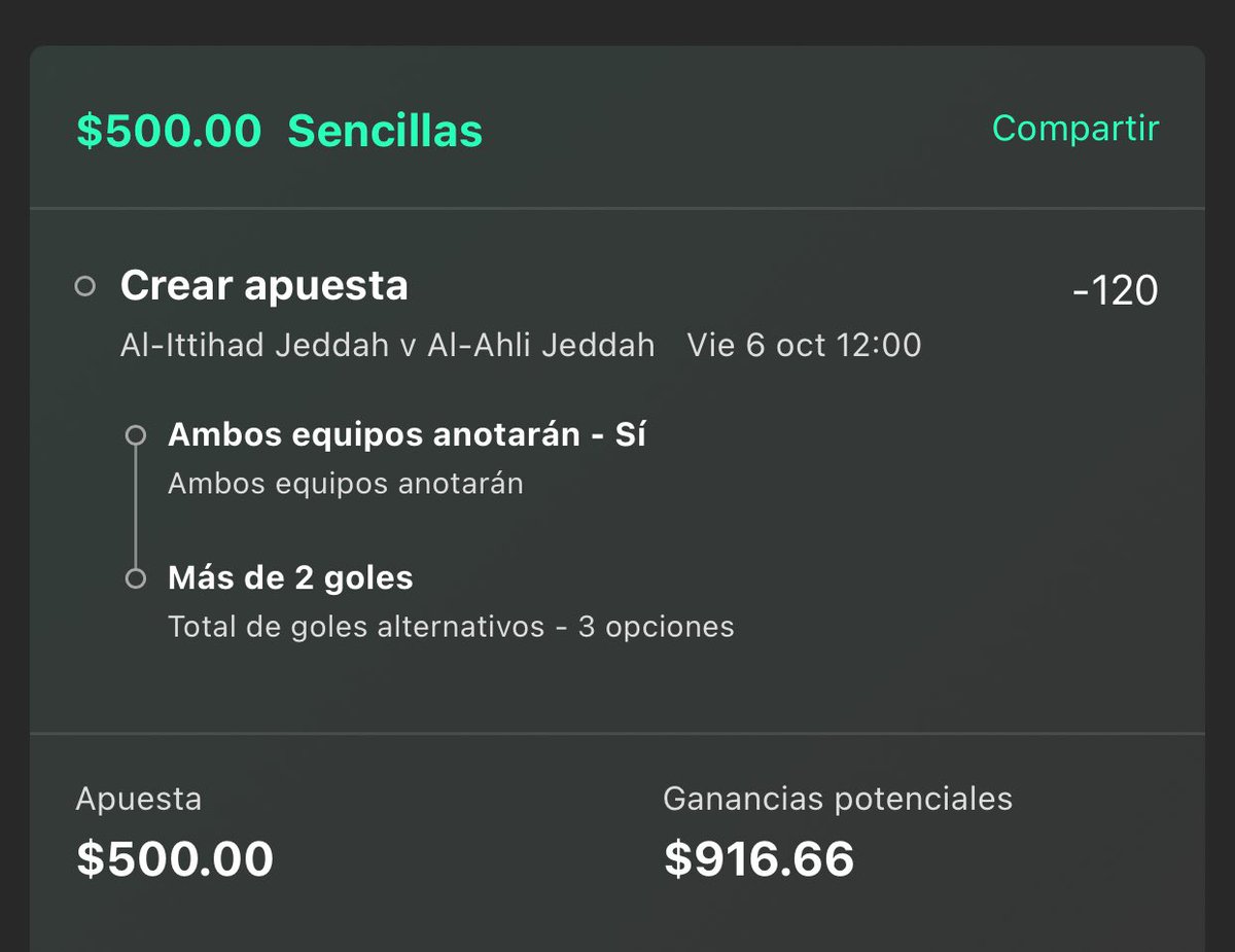 Como ven mi pick? Que partidazo se viene