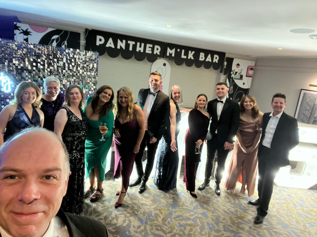 AlanBusby9's tweet photo. They are not all in this photo, but ridiculously proud of this team today #GBASilver. Will tell you more next week!

Thank you team @Glasgow_Chamber @GlaChamberEvent @GlasgowBusAward https://t.co/X98evKFzwG