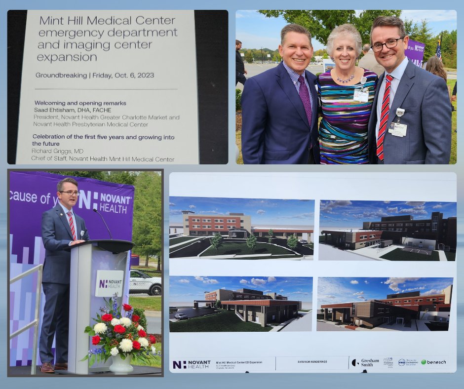 ProvAnesthesia's tweet photo. Today at the NH MHMC ceremony for the emergency department and imaging center expansion, Dr. Richard Griggs, PAA Partner and Chief of Staff at NH MHMC, delivered a speech to the audience regarding the past five years and outlining the hospital's vision for future growth. https://t.co/0TTGUsVItH