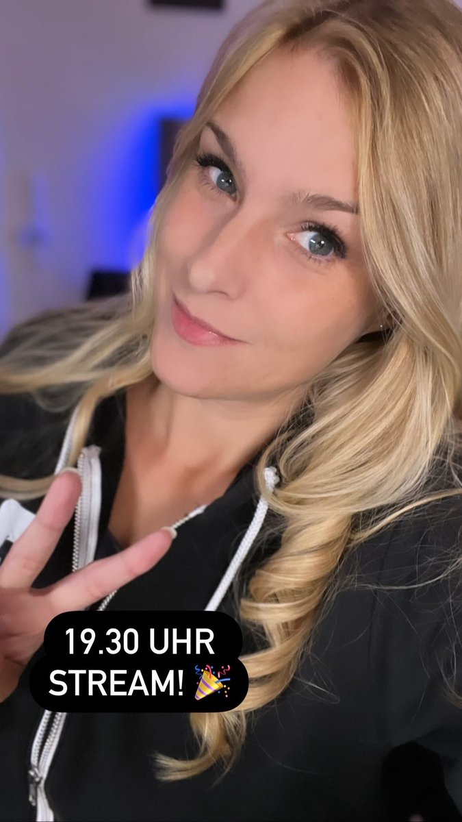 Bin mal wieder live ab ca 19.30 Uhr ☀️