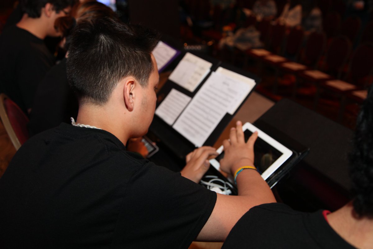 yourNETA's tweet photo. Throwback to #NETA13 where Omaha Bryan High School's Device Ensemble performed at #yourNETA General Session using iPads. #yourNETA
@Kringraham https://t.co/JUwQdEls3y