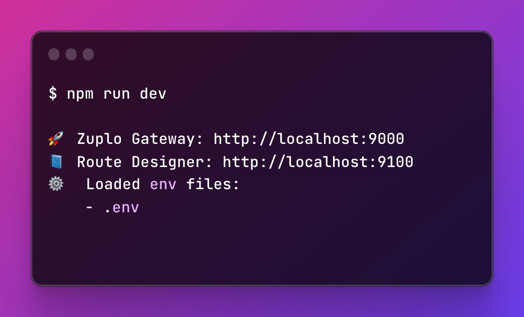 Did you try the new Zuplo CLI? 👀💅🏽