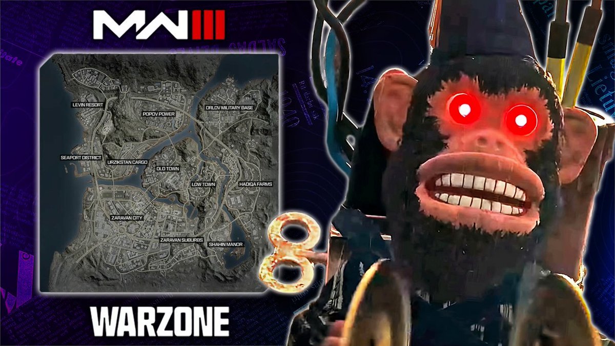 GINXTV's tweet photo. MW3 Zombies &amp; Warzone Map DEEP DIVE

GINX News 👉 https://t.co/CQFvuj24jy

#MW3 #Cyberpunk2077 #GamingNews https://t.co/hy5EHWkmlj