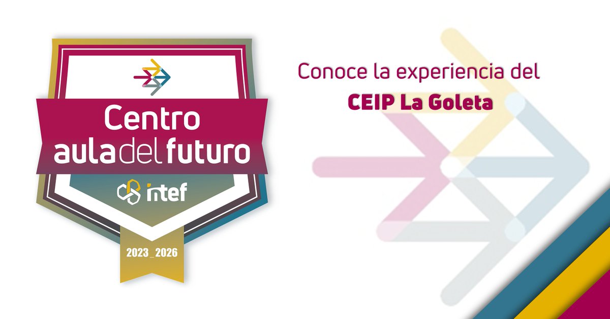 🔎Descubre la nueva #experienciaAdF del CEIP La Goleta (Gran Canaria)

👏Un #AdF en constante búsqueda de mejora y de adaptación a las necesidades reales de la Sociedad de la Información y la Era Tecnológica para formar ciudadanos del siglo XXI

✅auladelfuturo.intef.es/experiencias/l…