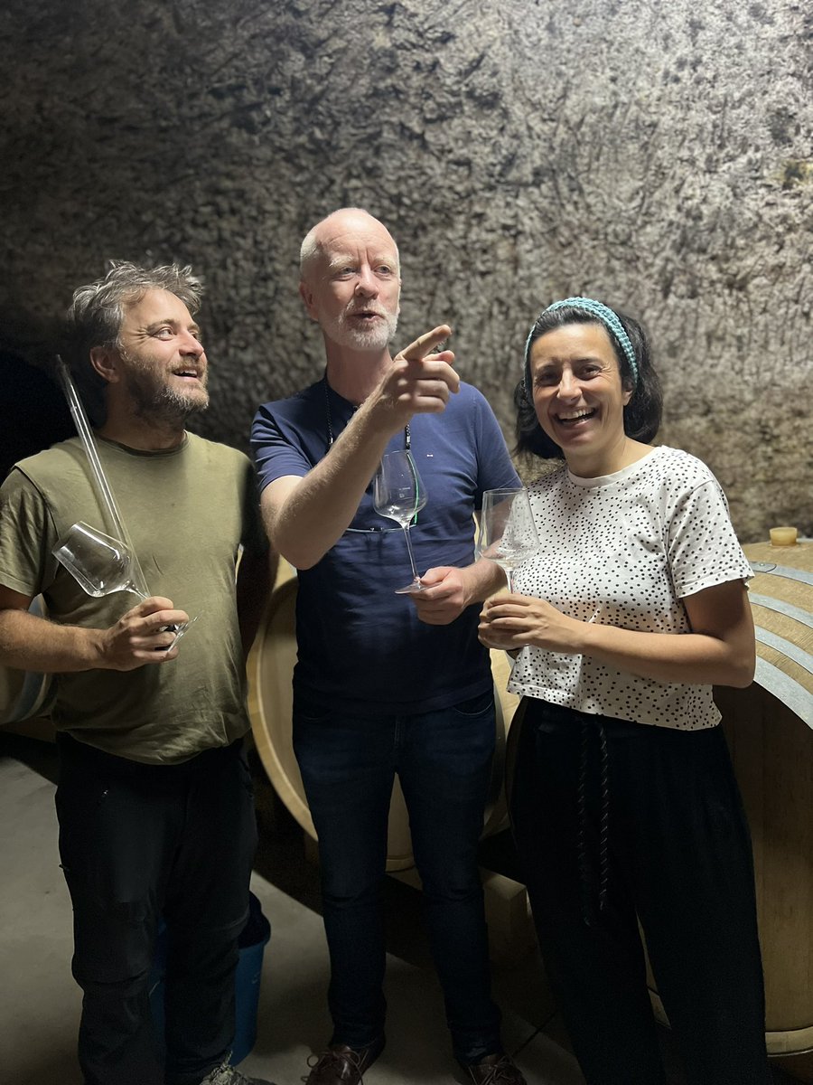 What a great tasting today with Felix and Beatrix of their wonderful Verdejos. Barco del Corneta in Rueda ( but not in Rueda)…… <a href="/vinostito/">vinostito</a>