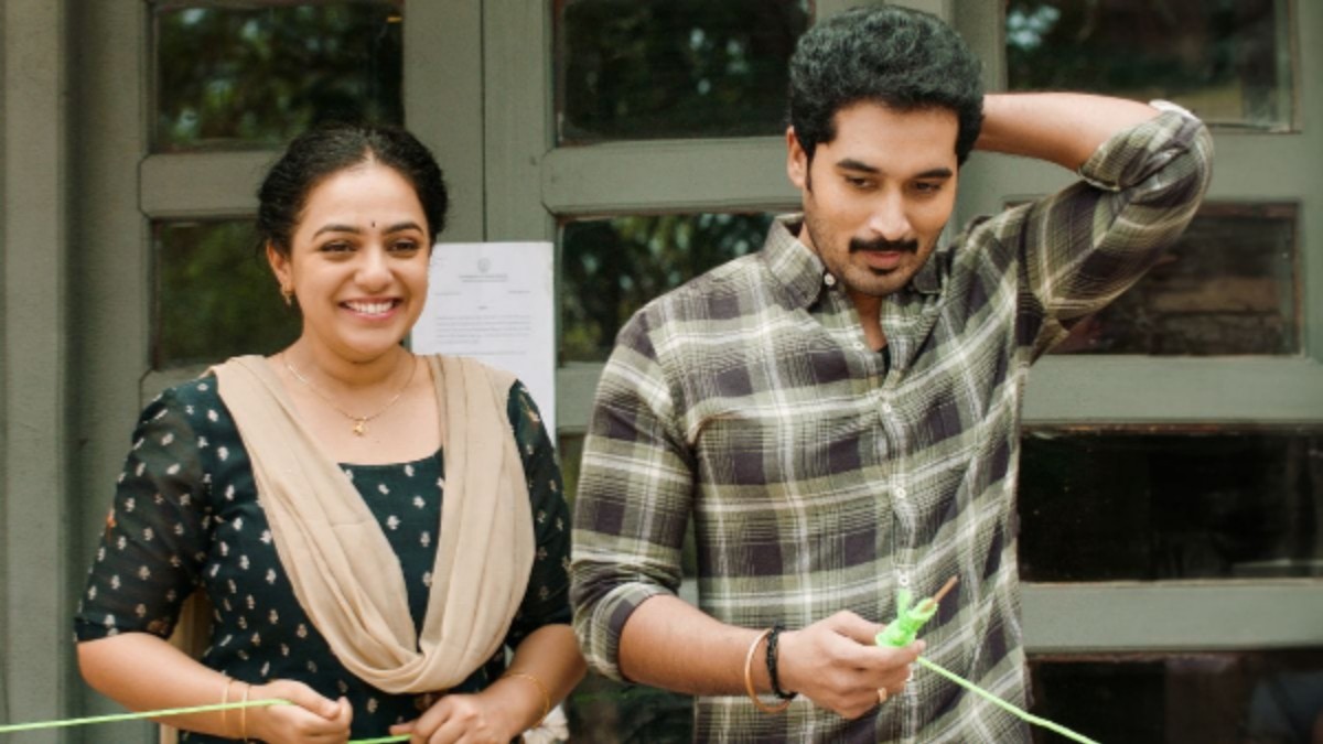 Delightful actor to watch in not very delightful times. #NithyaMenen #KumariSrimathi #Thiruchitrambalam