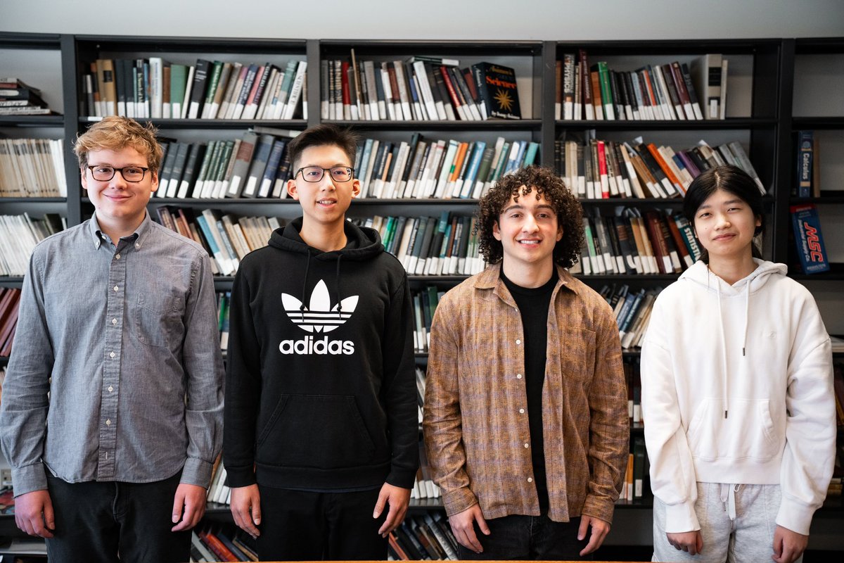 Introducing the four first ever official Computer Science majors @BaruchCollege. Samuel Smith, Yaohui Wu, Angelo Vitalino, and Jie Ying. Read more: tinyurl.com/n7ejyms9