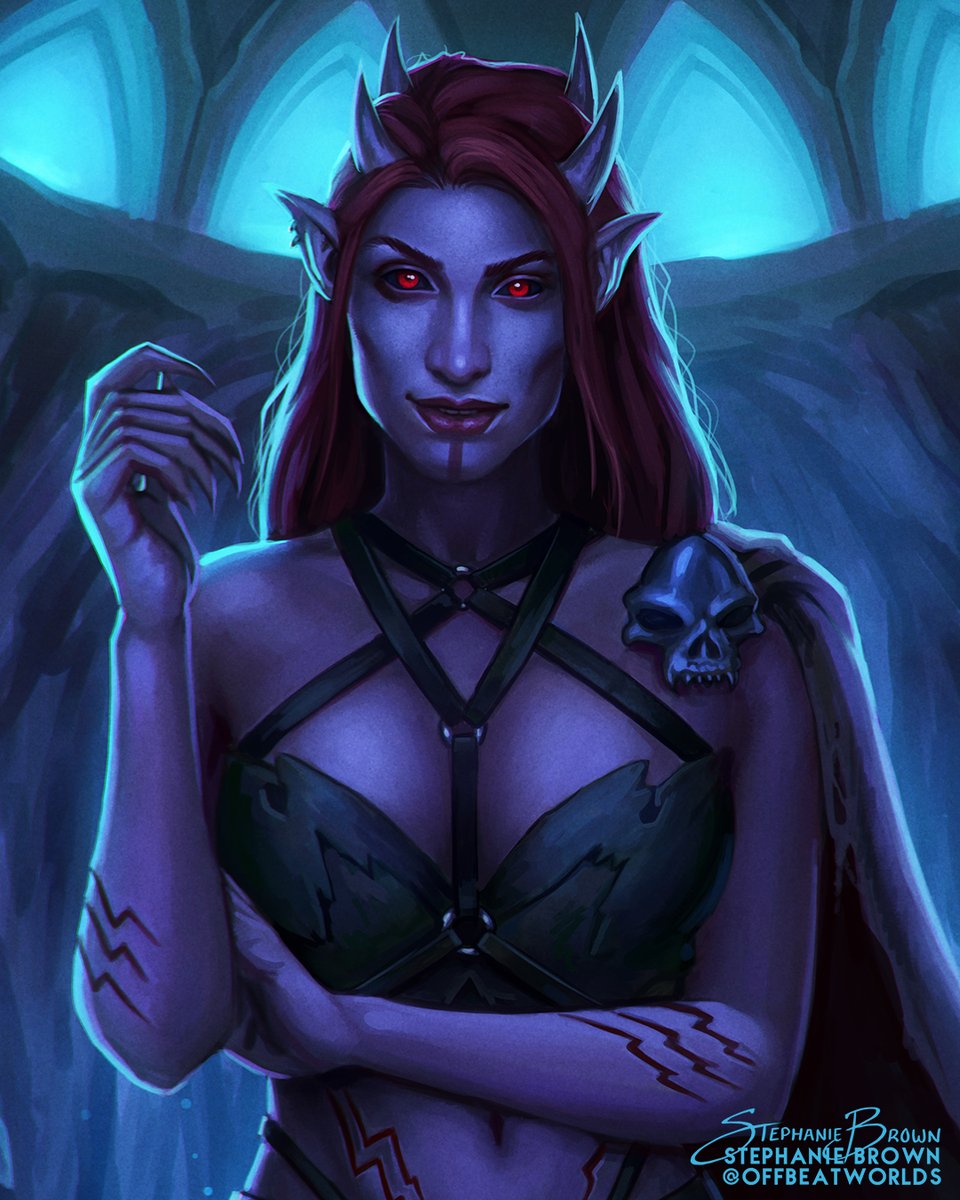 Hey D&amp;D / ttrpg / monster lovers! 💖

My newest calendar the Tome of Hoes, featuring new art of hot monster ladies, is now available for pre-order! This calendar is the spiritual sequel to the Monster MAN-ual I did last year.