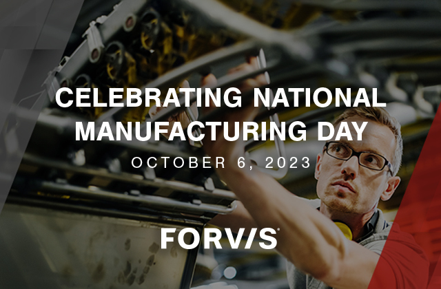 JimmySfiris's tweet photo. .@FORVIS celebrates National Manufacturing Day by saying “thank you” to manufacturers for stepping up to the challenges they face daily through innovation and inspiration. Watch our video message below. https://t.co/Nkyda27AWv https://t.co/eZBAYZQb1L