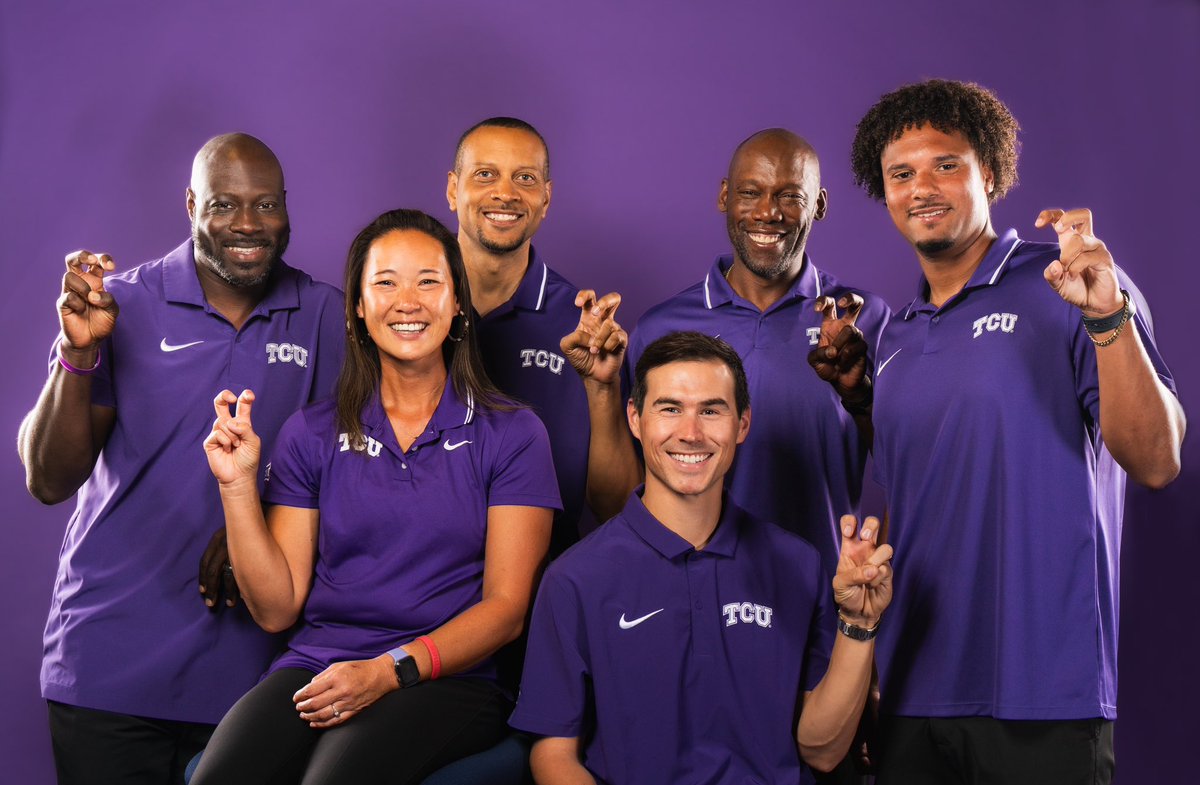 Wishing our amazing coaches a happy #NationalCoachesDay 🐸 Thank you for all you do for TCU track and field! 

#GoFrogs