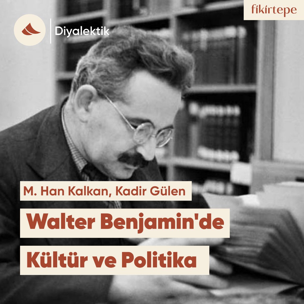 📢Diyalektik'te M. Han Kalkan (@mhankalkan) ve Kadir Gülen (@kadirrgulen);

🗨️Walter Benjamin'de kültür ve politikayı konuşuyorlar!

📅Bugün (Cumartesi)
⏳21.00
🔗youtube.com/live/M-3194xQf…

#fikirtepe #diyalektik #felsefe #kültür #politika #walterbenjamin