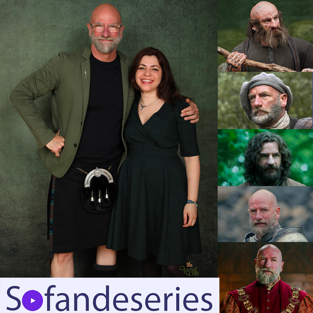 Sofande #GrahamMctavish #TheHobbit #Dwalin #Outlander #DougalMackenzie #BuckMackenzie #HouseoftheDragon  #SerHaroldWesterling #TheWitcher #SigismundDijkstra #Dijkstra #MenInKilts #sofandeseries #bestactor #TheLandcon5 #Outlanderconvention #Starz #Netflix  #Hbo