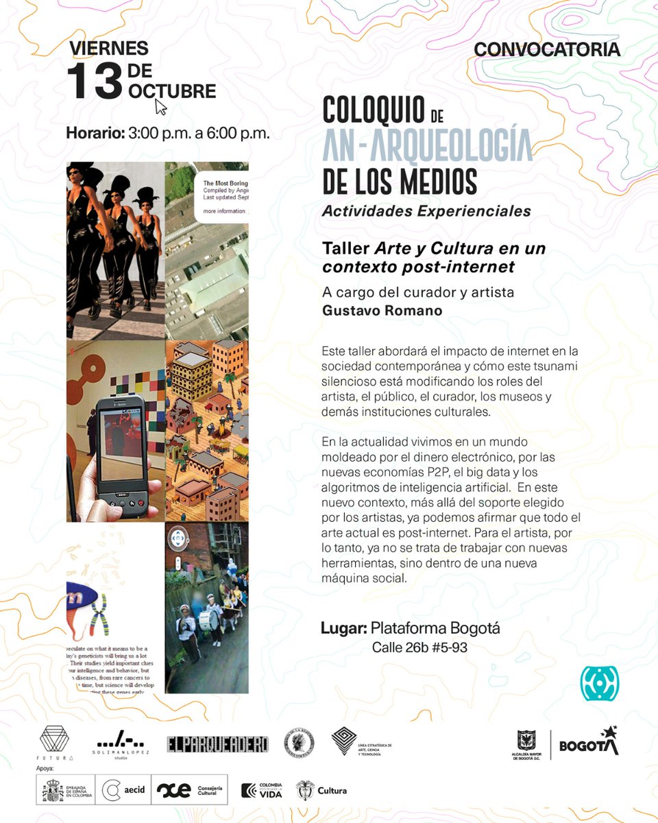 Línea de Arte, Ciencia y Tecnología del @idartes tweet media